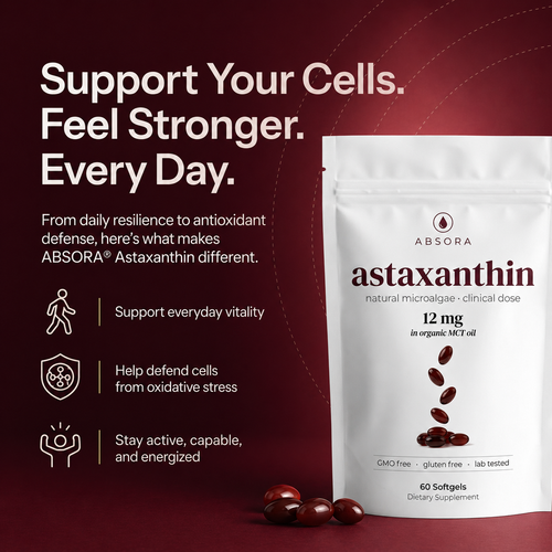 Astaxanthin – 12mg Softgels